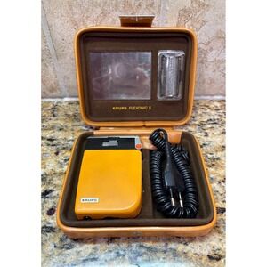 Vintage Space Age W.Germany Krups Shaver Original Box